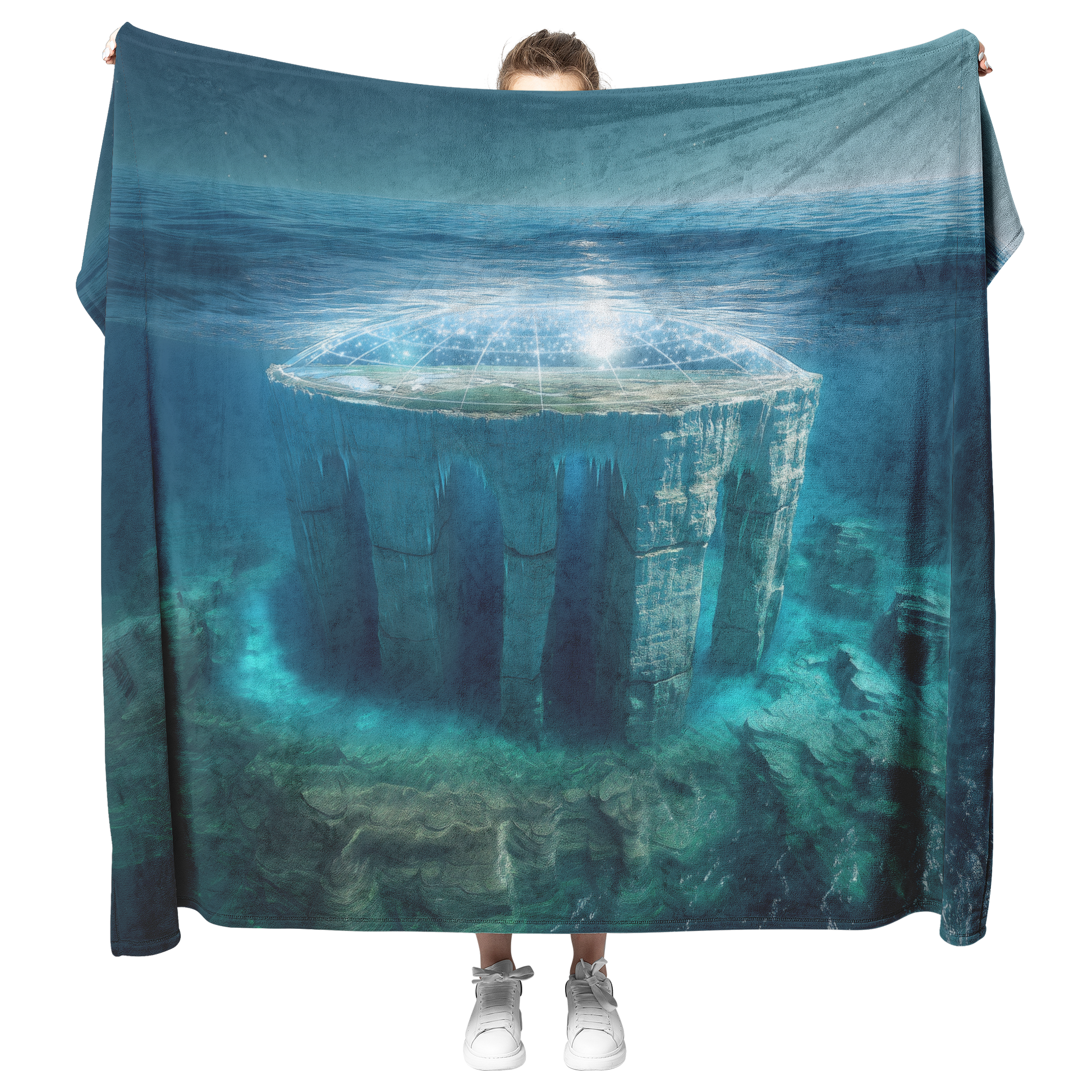 Biblical_Flat_Earth_With_Gleasons_Map_Ic_H_Blanket_Model_Mockup.png