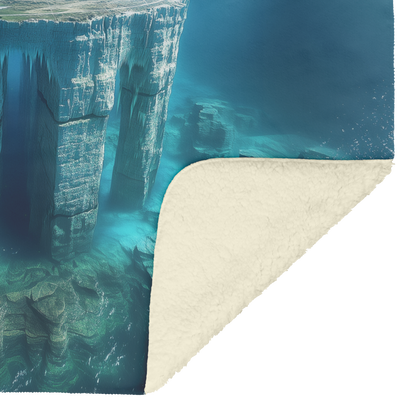 Biblical_Flat_Earth_With_Gleasons_Map_Ic_H_Blanket_Sherpa_Mockup.png