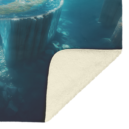 Biblical_Flat_Earth_With_Gleasons_Map_Ic_H_Blanket_Sherpa_Mockup.png