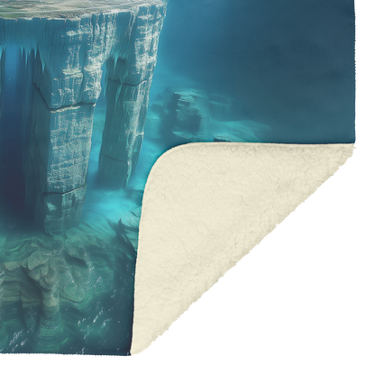 Biblical_Flat_Earth_With_Gleasons_Map_Ic_H_Blanket_Sherpa_Mockup.png
