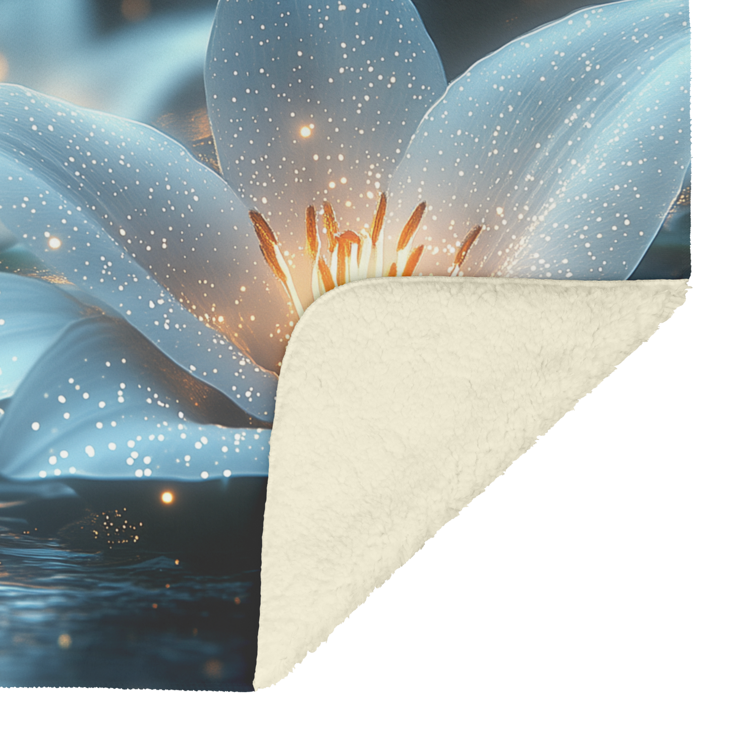 Bioluminescent_Lilies_with_Glowing_Petal_H_Blanket_Sherpa_Mockup.png