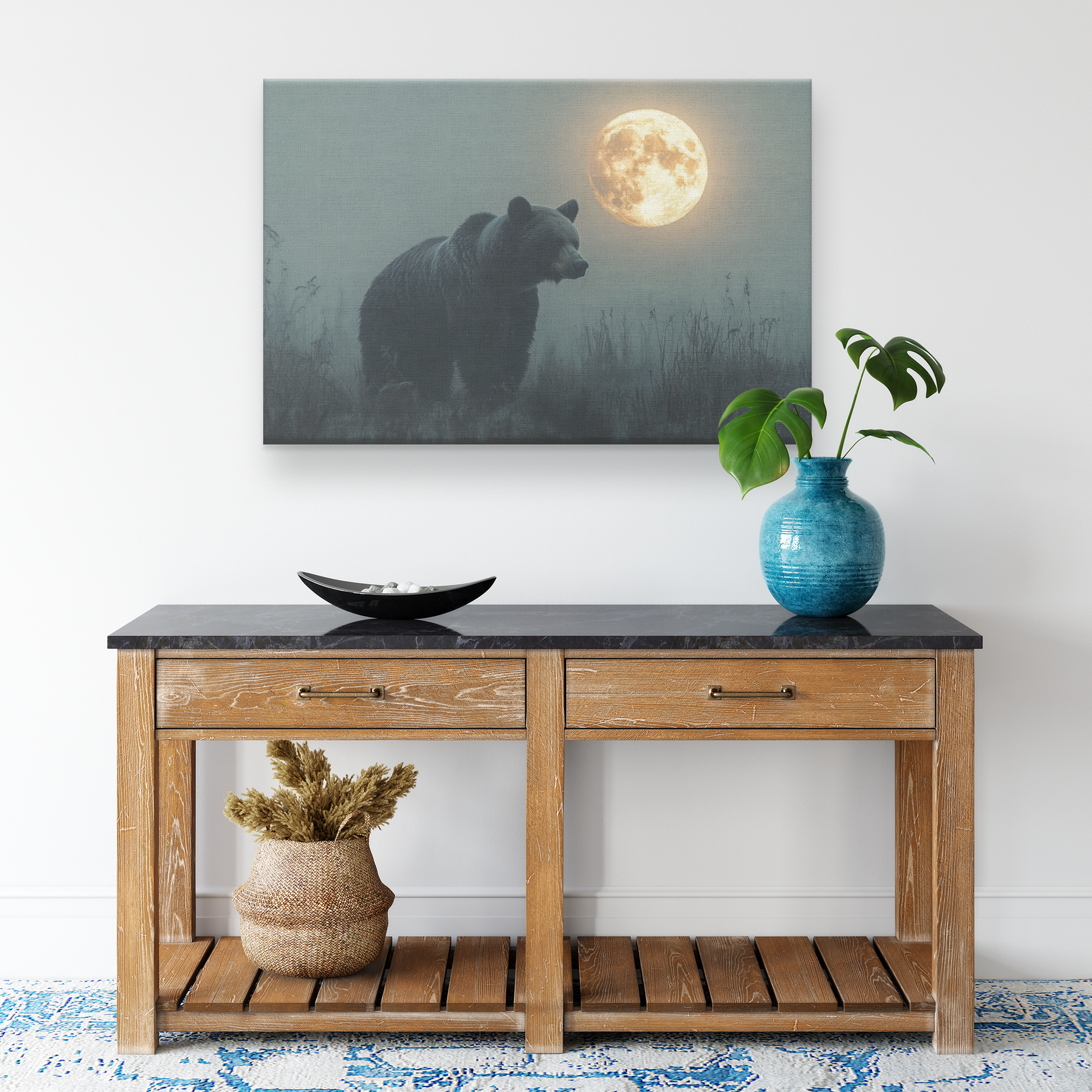 Black_Bear_Silhouetted_Against_a_Glowing_H_Rectangle_Smaller_Lifestyle_Mockup.png