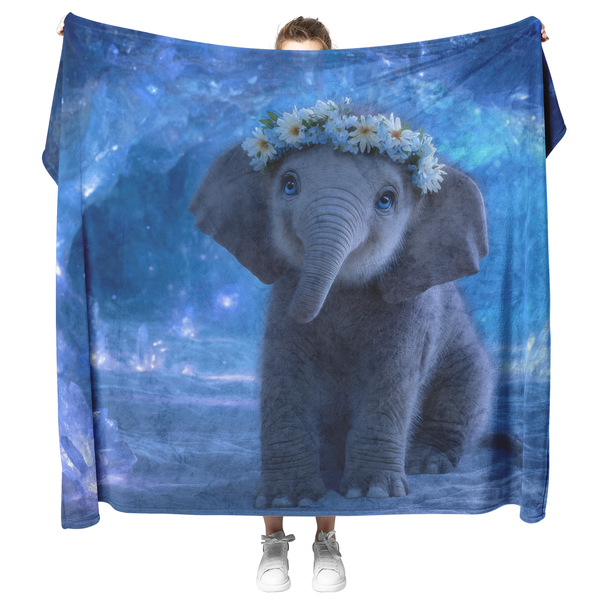 Blue_Eyed_Baby_Elephant_Wearing_Flower_C_H_Blanket_Model_Mockup.png
