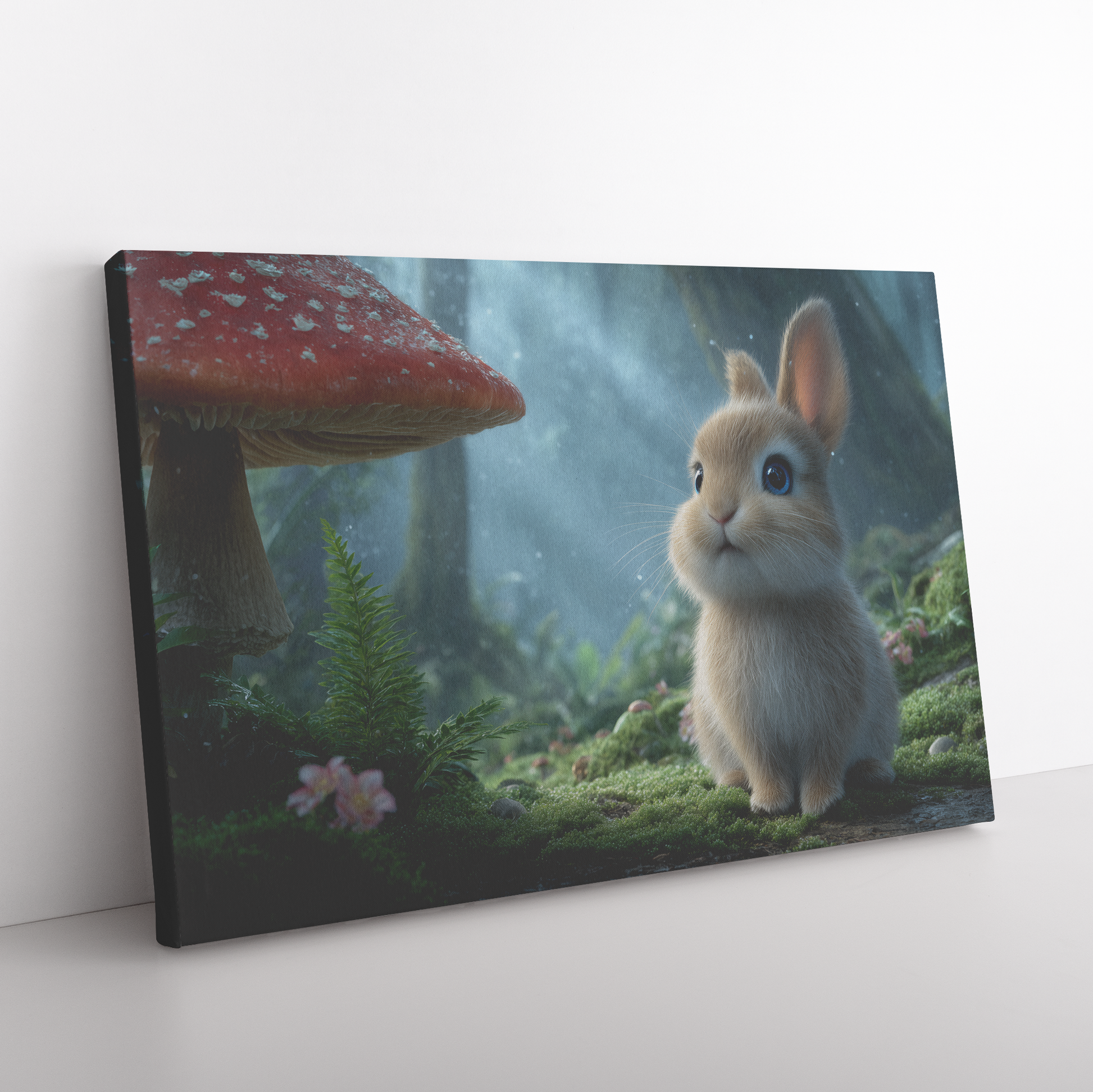 Blue_Eyed_Bunny_Under_Giant_Red_Mushroom_H_Rectangle_Angle_Floor_Mockup.png_15430621