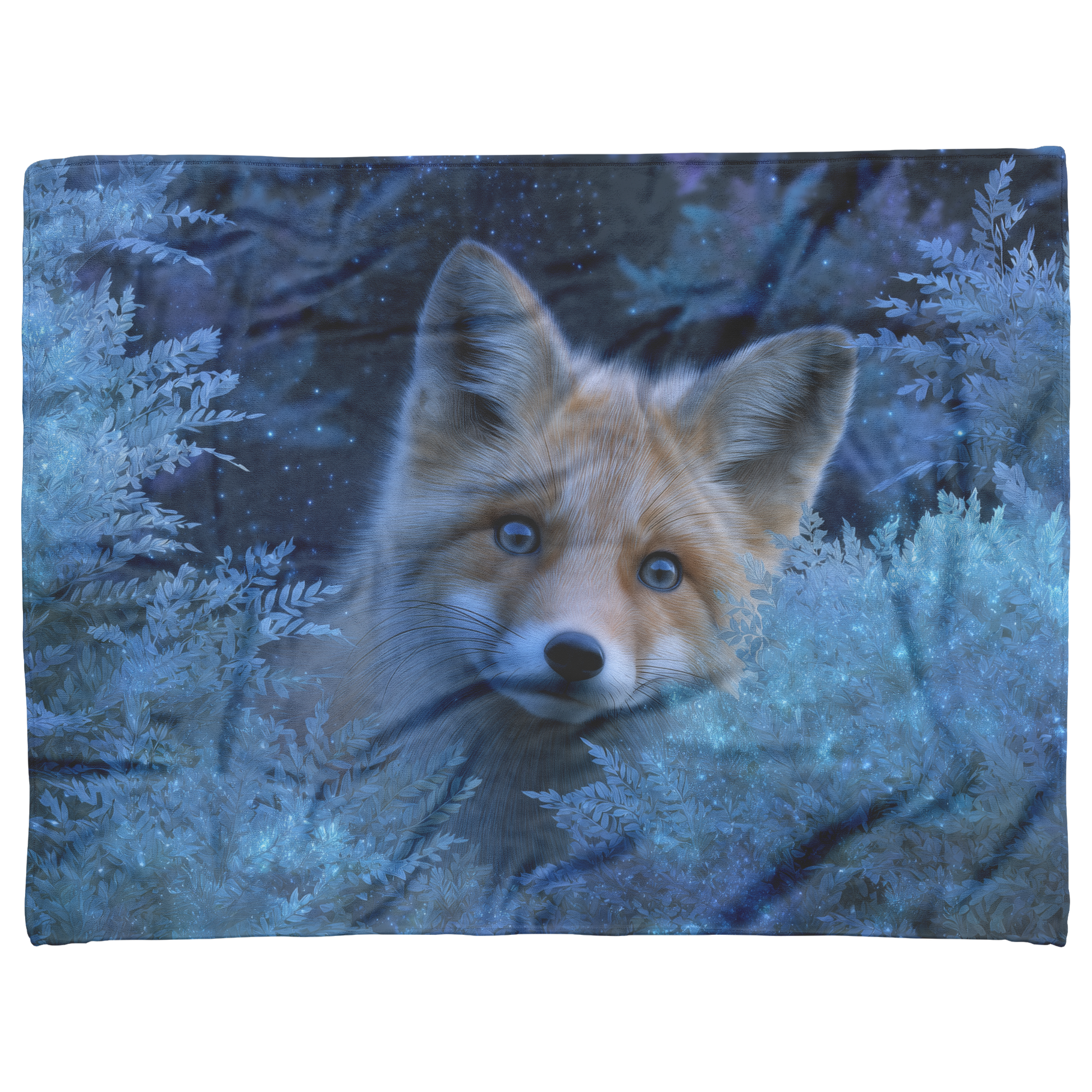 Blue_Eyed_Fox_Peeking_Out_From_Enchanted_H_Blanket_AS_Flat_Mockup.png
