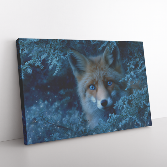 Blue_Eyed_Fox_Peeking_from_Enchanted_Glo_H_Rectangle_Angle_Floor_Mockup.png_15519625