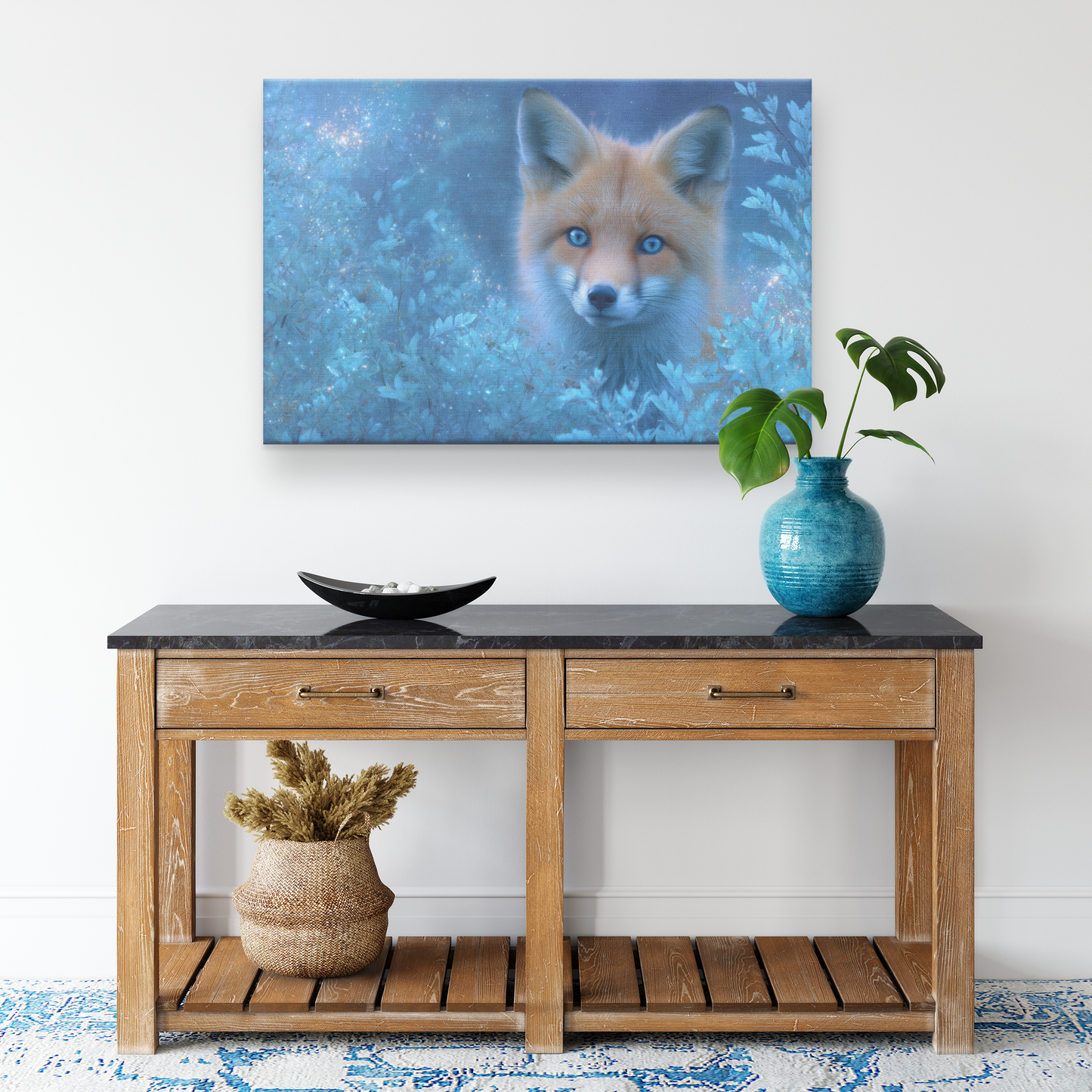 Blue_Eyed_Fox_Peeking_from_Enchanted_Glo_H_Rectangle_Smaller_Lifestyle_Mockup.png_15519634