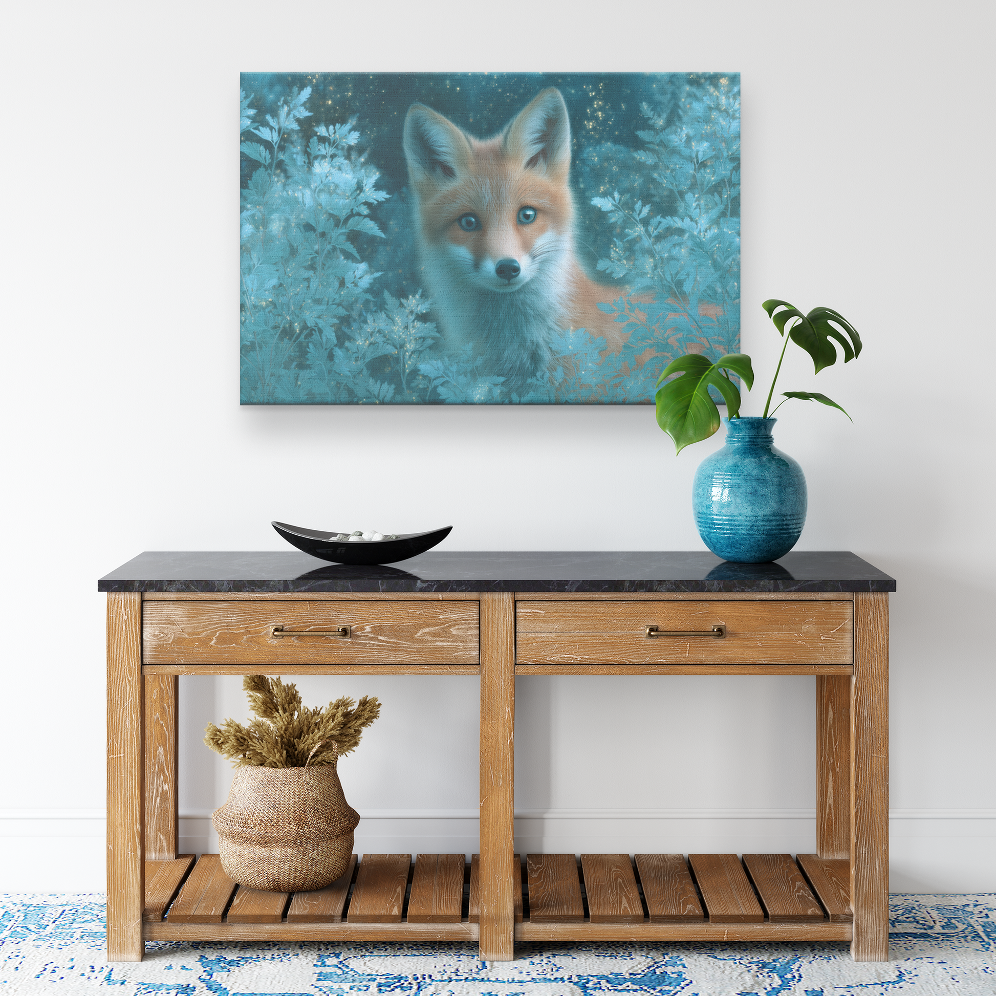 Blue_Eyed_Fox_Peeking_from_Enchanted_Glo_H_Rectangle_Smaller_Lifestyle_Mockup.png_15519640