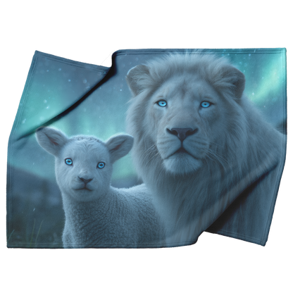 Blue_Eyed_Lion_And_Lamb_Under_Twinkling__H_Blanket_Top_Bottom_Folds_Mockup.png