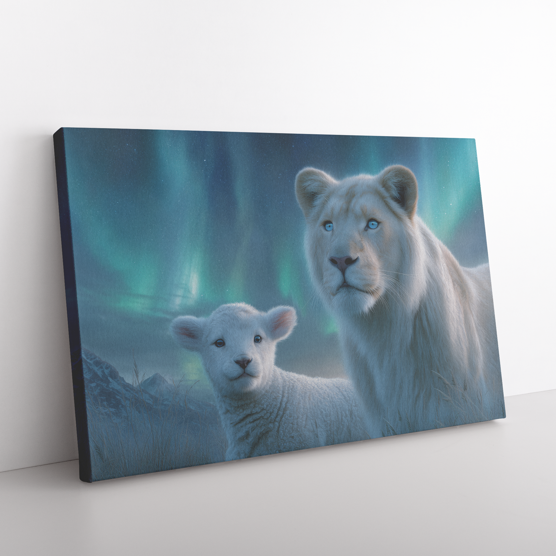 Blue_Eyed_Lion_and_Lamb_Under_Aurora_Nig_H_Rectangle_Angle_Floor_Mockup.png_15486556