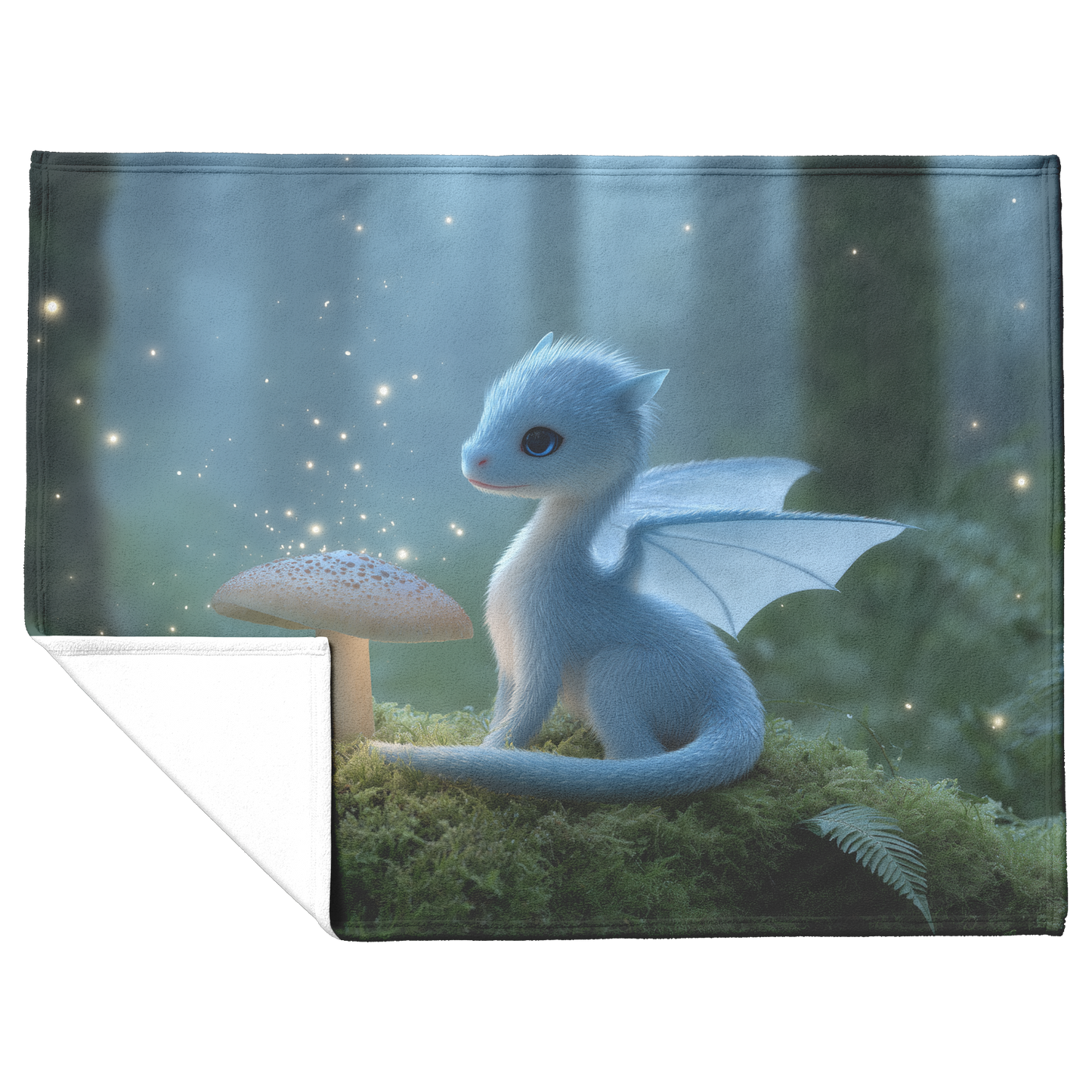Blue_Eyed_Miniature_Dragon_Curled_Around_H_Blanket_Flat_Fold_Mockup.png
