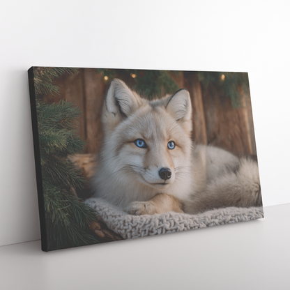 Blue_Eyed_Snow_Fox_Sitting_on_Comfy_Chai_H_Rectangle_Angle_Floor_Mockup.png_15487754