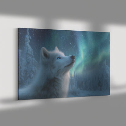 Blue_Eyed_Wolf_Pup_Howling_Under_Aurora__H_Rectangle_Dramatic_Shadow_Mockup.png_15524725