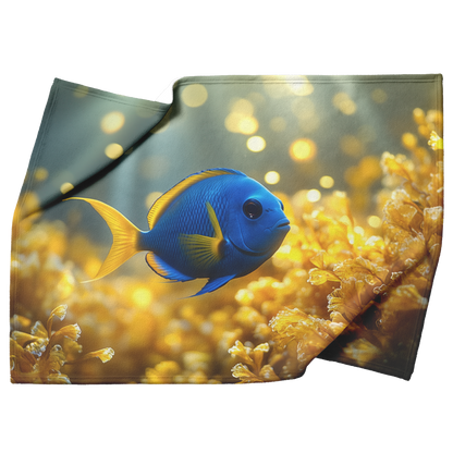 Blue_Tang_Resting_Near_Glowing_Seaweed_i_H_Blanket_Top_Bottom_Folds_Mockup.png