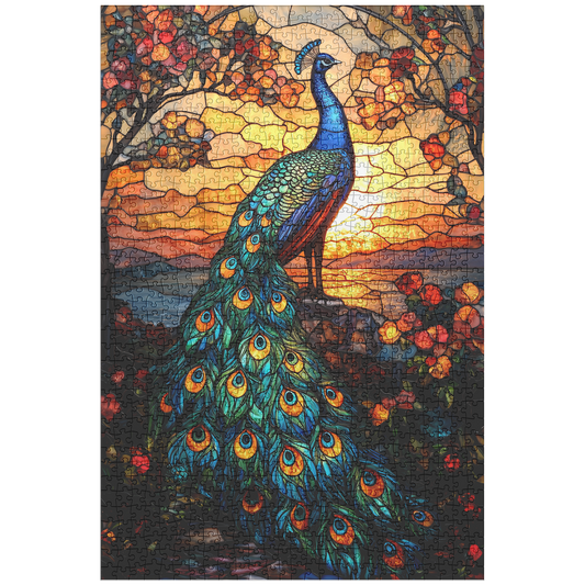 Blue_and_Green_Peacock_with_Fanned_Tail__1014pc_V_Main_Mockup.png