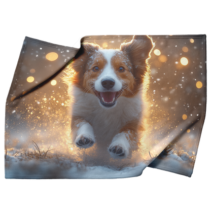 Border_Collie_Running_Through_Glowing_Sn_H_Blanket_Top_Bottom_Folds_Mockup.png