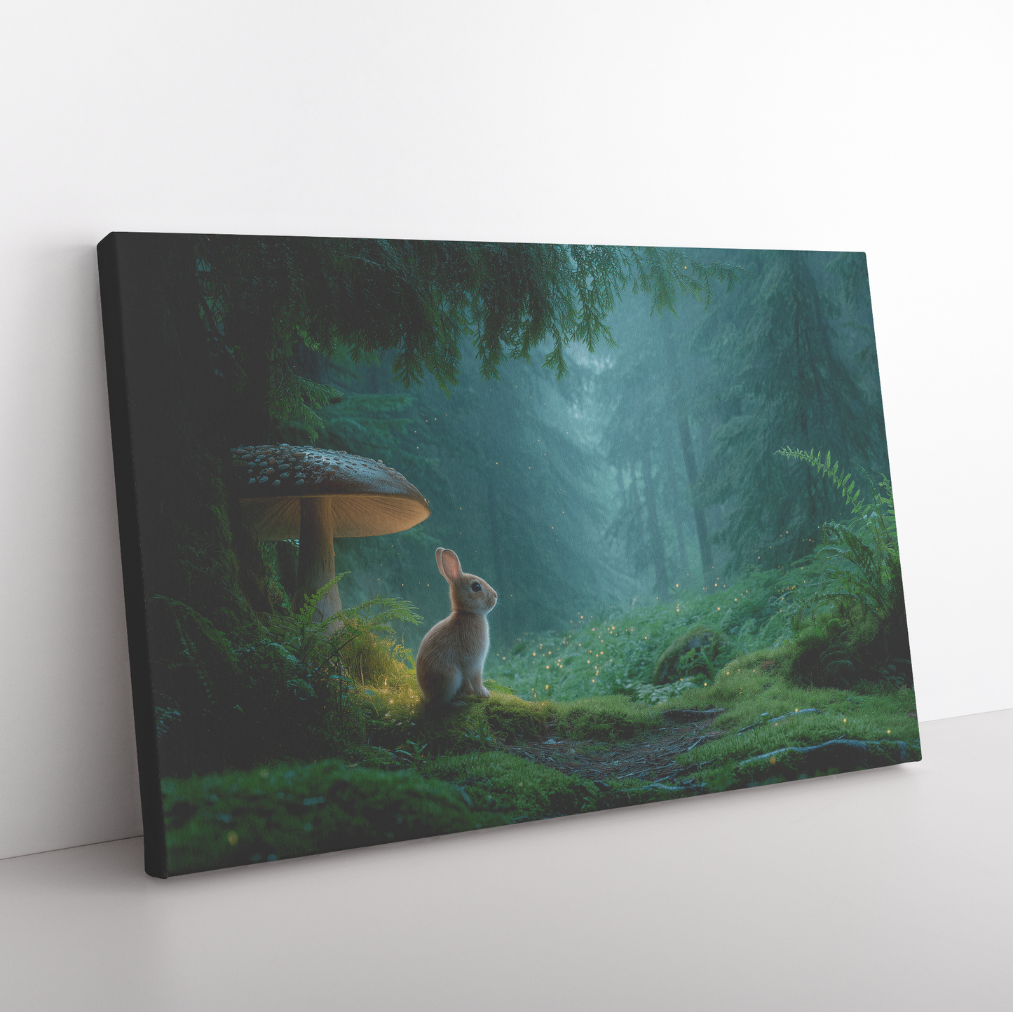 Bunny_Curled_on_Glowing_Moss_Under_Giant_H_Rectangle_Angle_Floor_Mockup.png_15333358