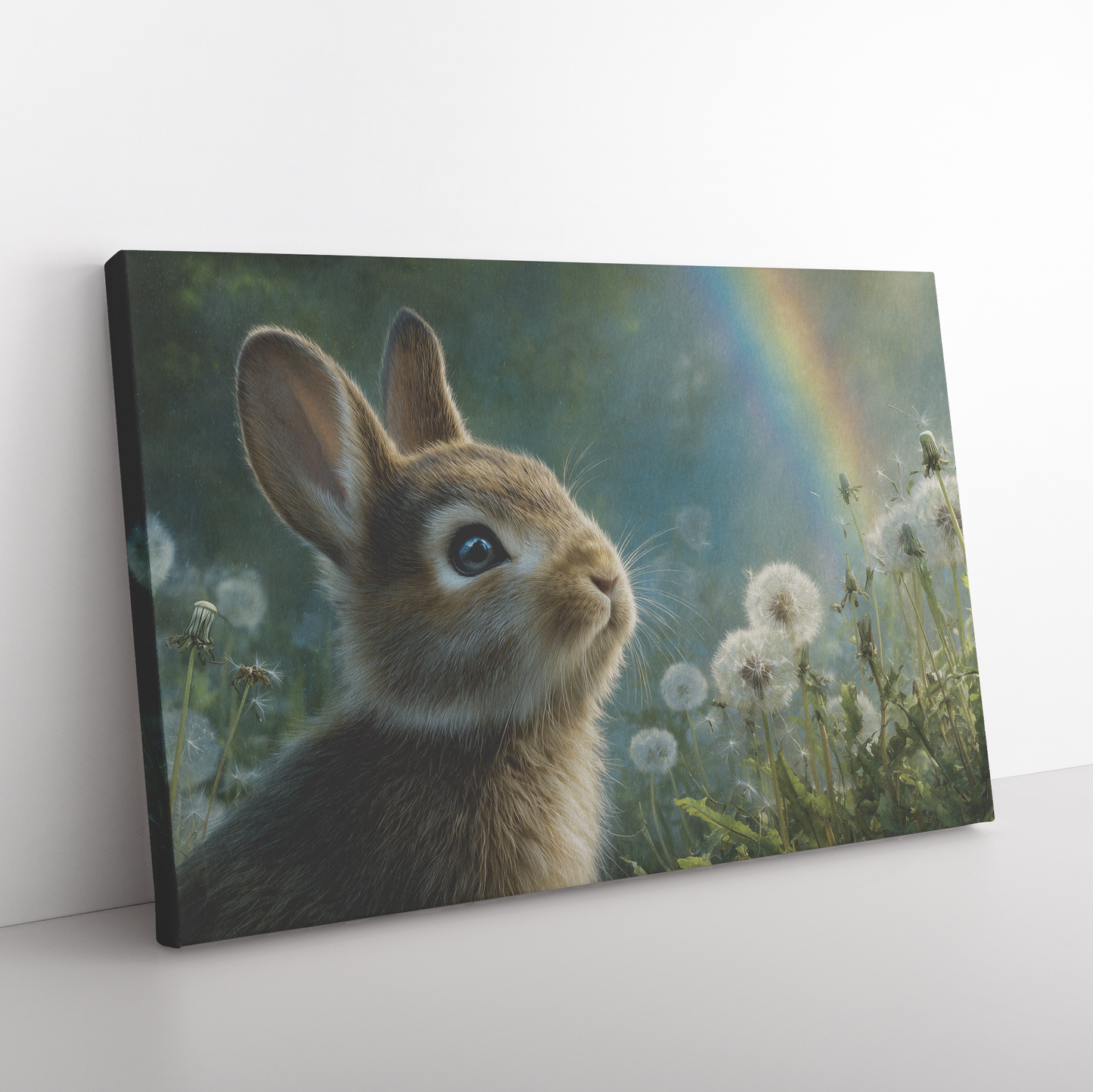 Bunny_with_Blue_Eyes_Looking_Up_at_Rainb_H_Rectangle_Angle_Floor_Mockup.png_15467212