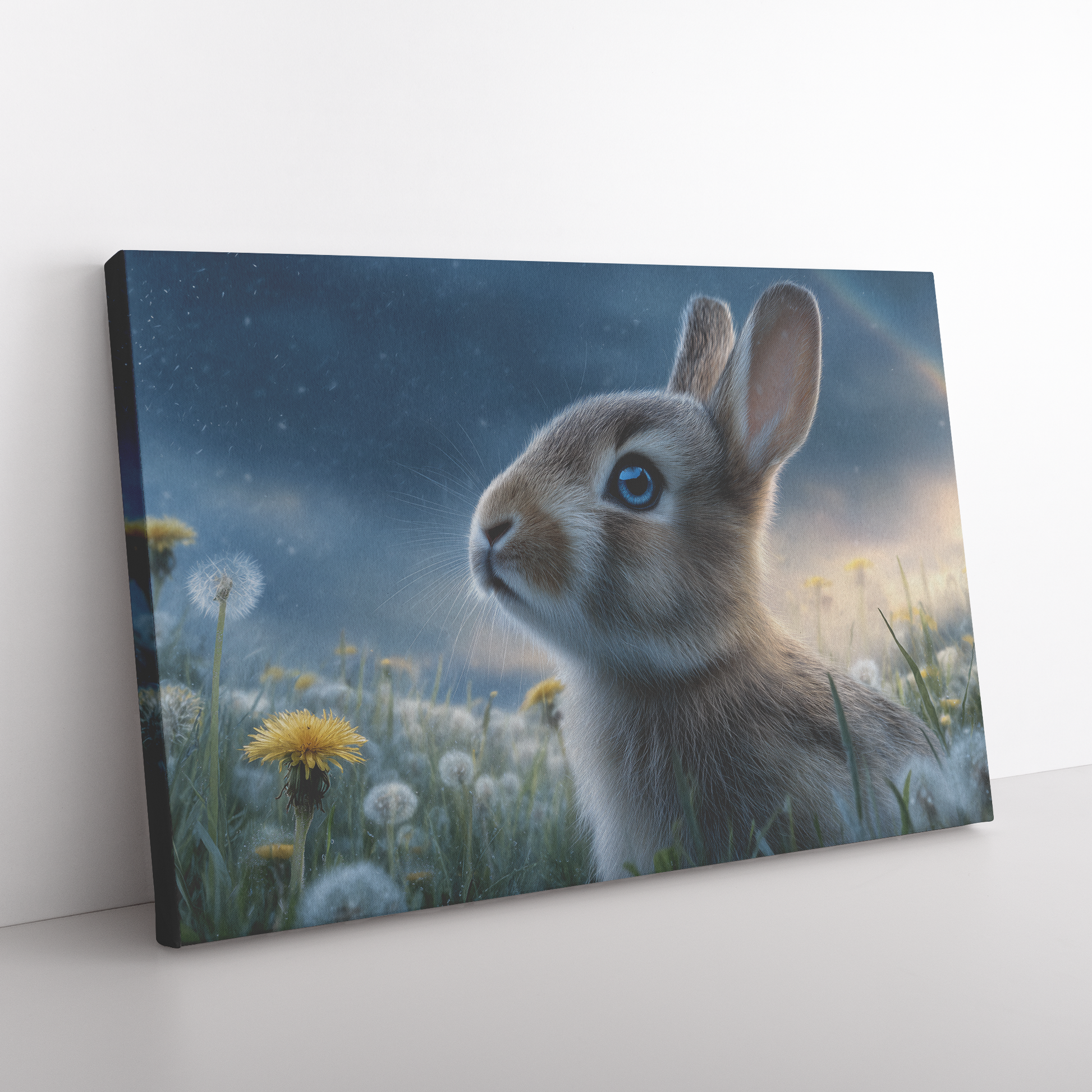 Bunny_with_Blue_Eyes_Looking_Up_at_Rainb_H_Rectangle_Angle_Floor_Mockup.png_15467218
