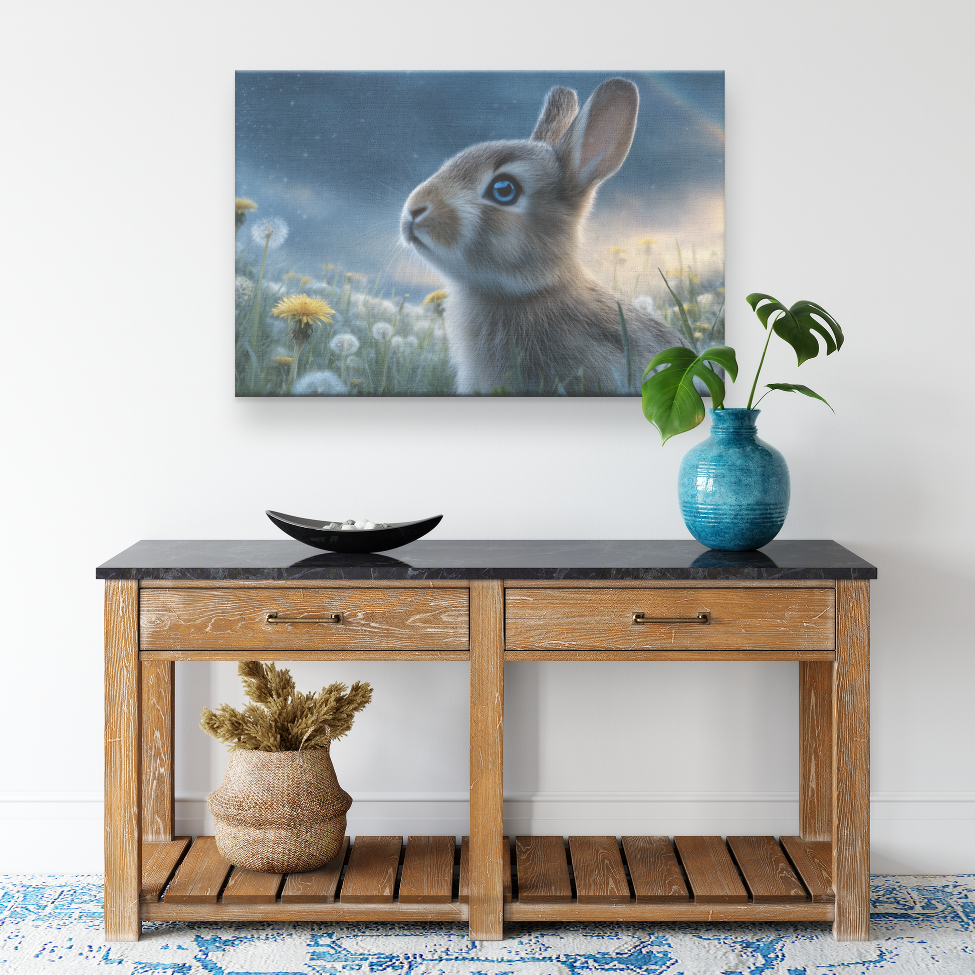 Bunny_with_Blue_Eyes_Looking_Up_at_Rainb_H_Rectangle_Smaller_Lifestyle_Mockup.png_15467221