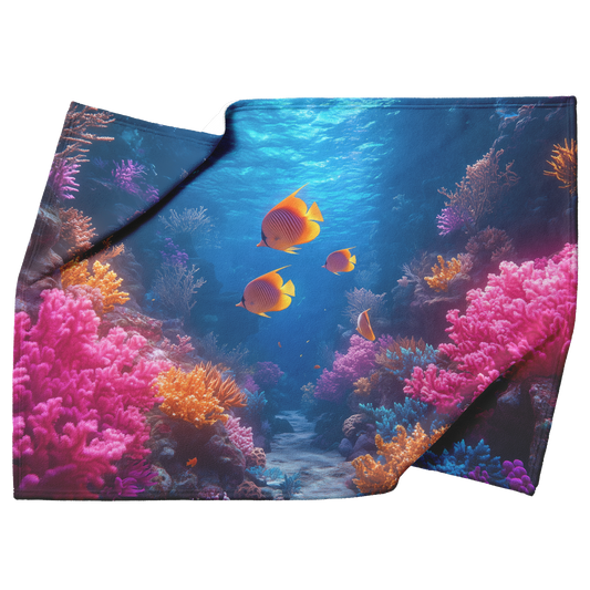 Butterflyfish_Exploring_Glowing_Underwat_H_Blanket_Top_Bottom_Folds_Mockup.png