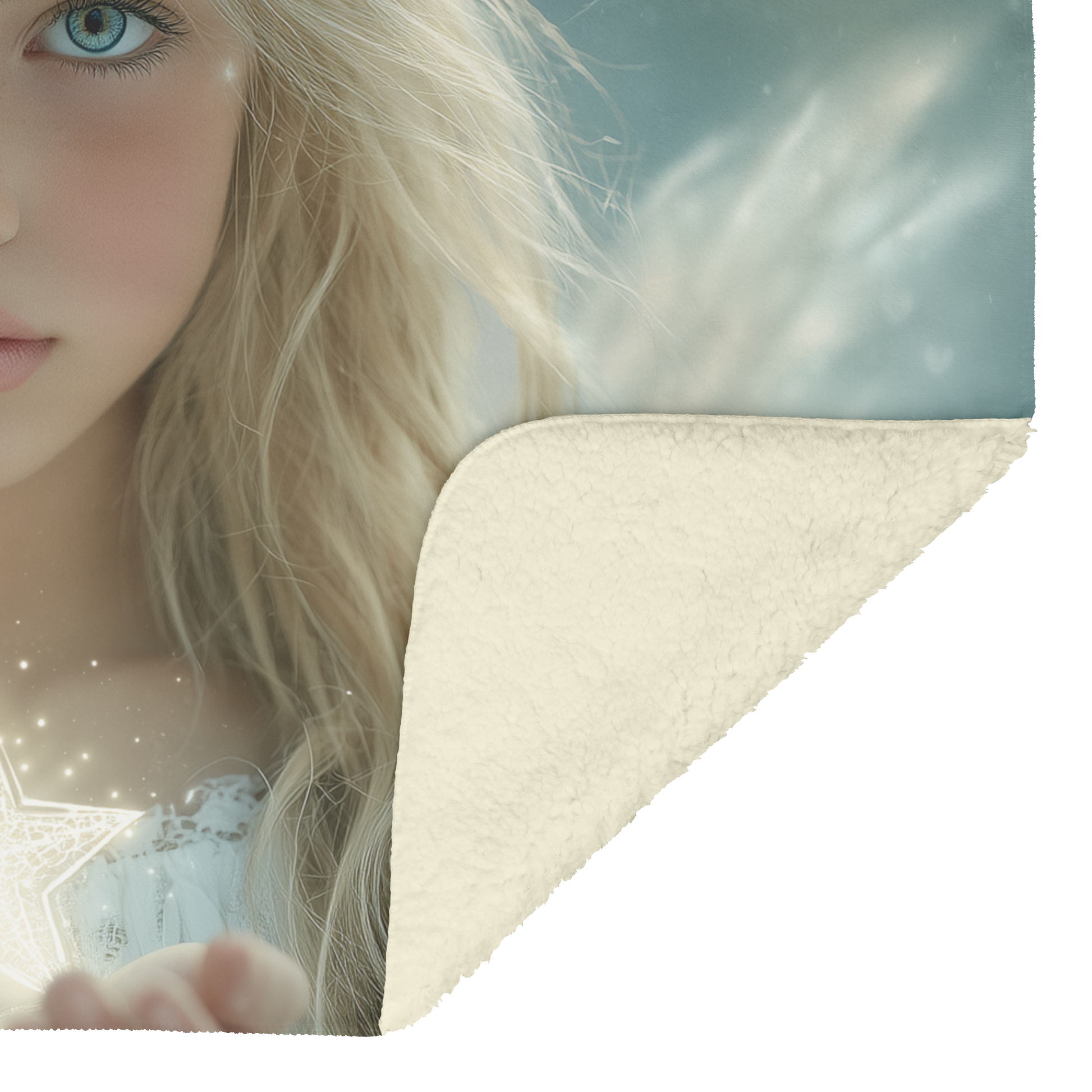 Child_Angel_With_Blue_Eyes_Offering_Glow_H_Blanket_Sherpa_Mockup.png