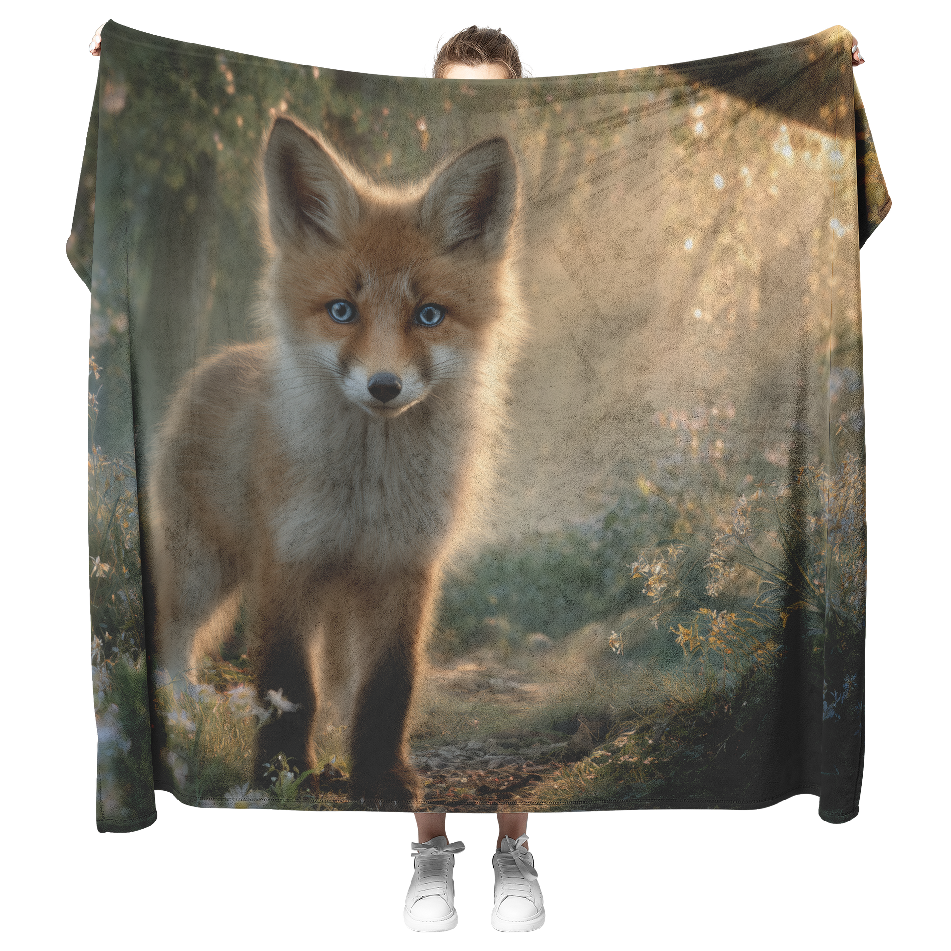 Childlike_Fox_With_Blue_Eyes_Exploring_F_H_Blanket_Model_Mockup.png_15278748