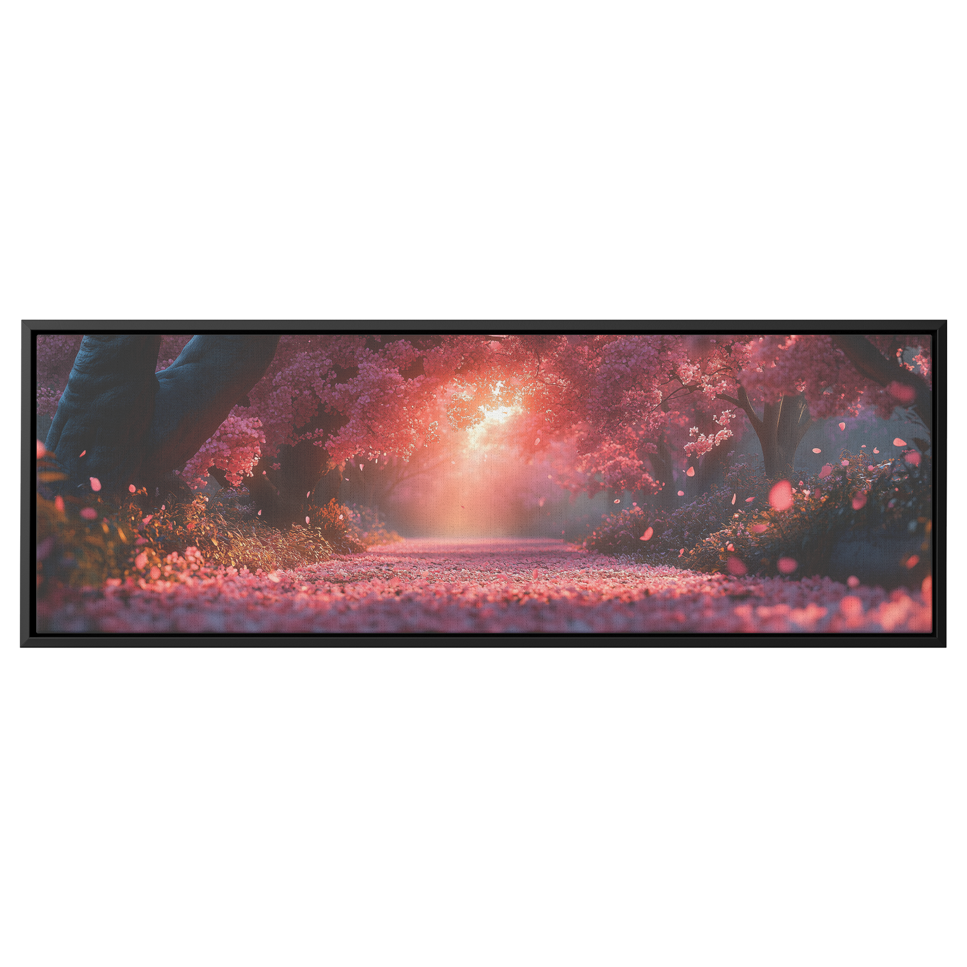 Colorful_Spring_Forest_Cherry_Blossoms_V_Framed_Canvas_H_Panoramic_Main_Mockup.png
