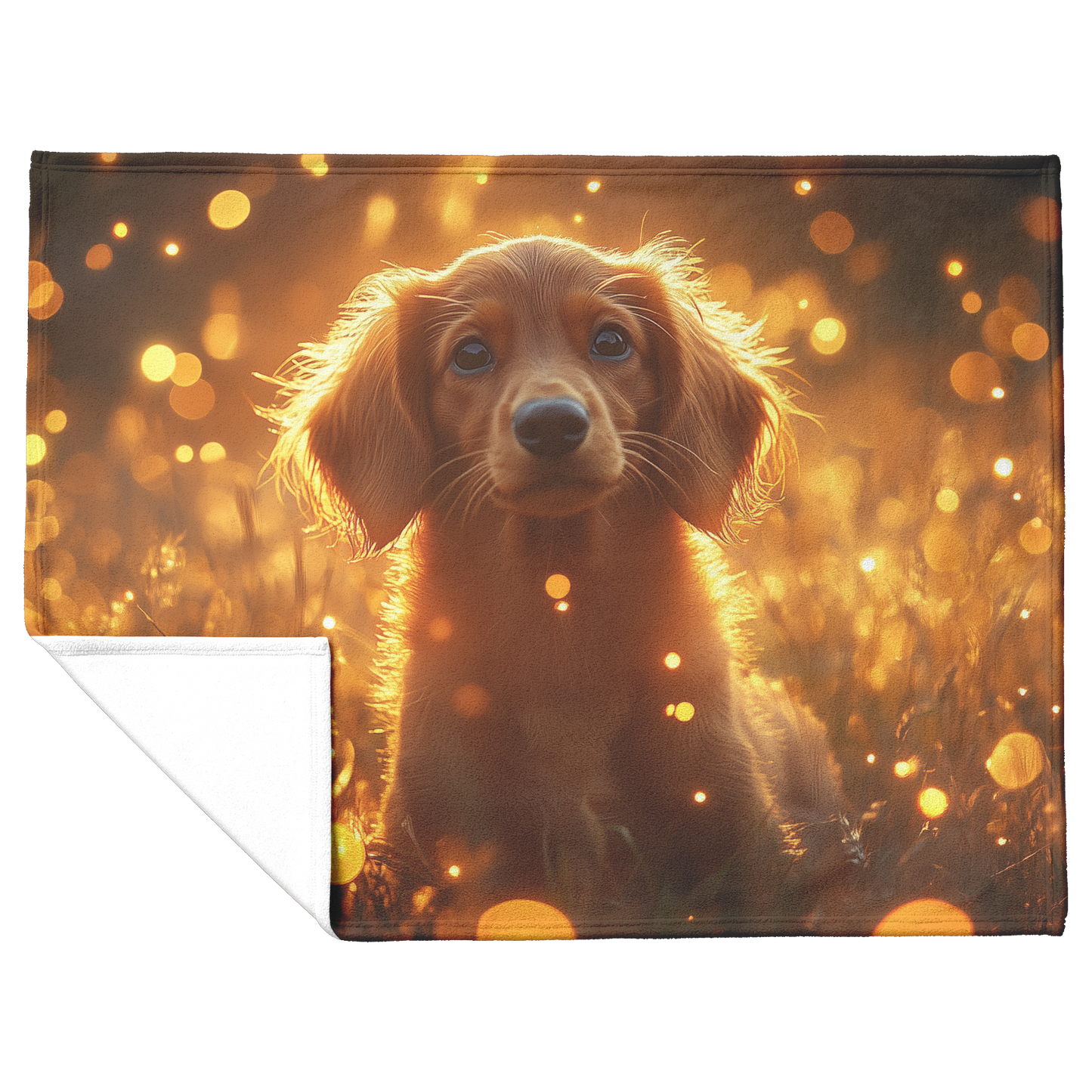 Dachshund_Puppy_in_Meadow_with_Light_Tra_H_Blanket_Flat_Fold_Mockup.png