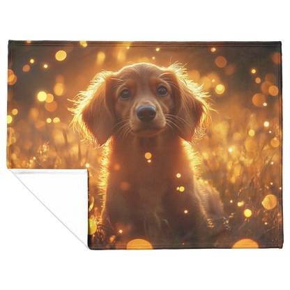 Dachshund_Puppy_in_Meadow_with_Light_Tra_H_Blanket_Flat_Fold_Mockup.png