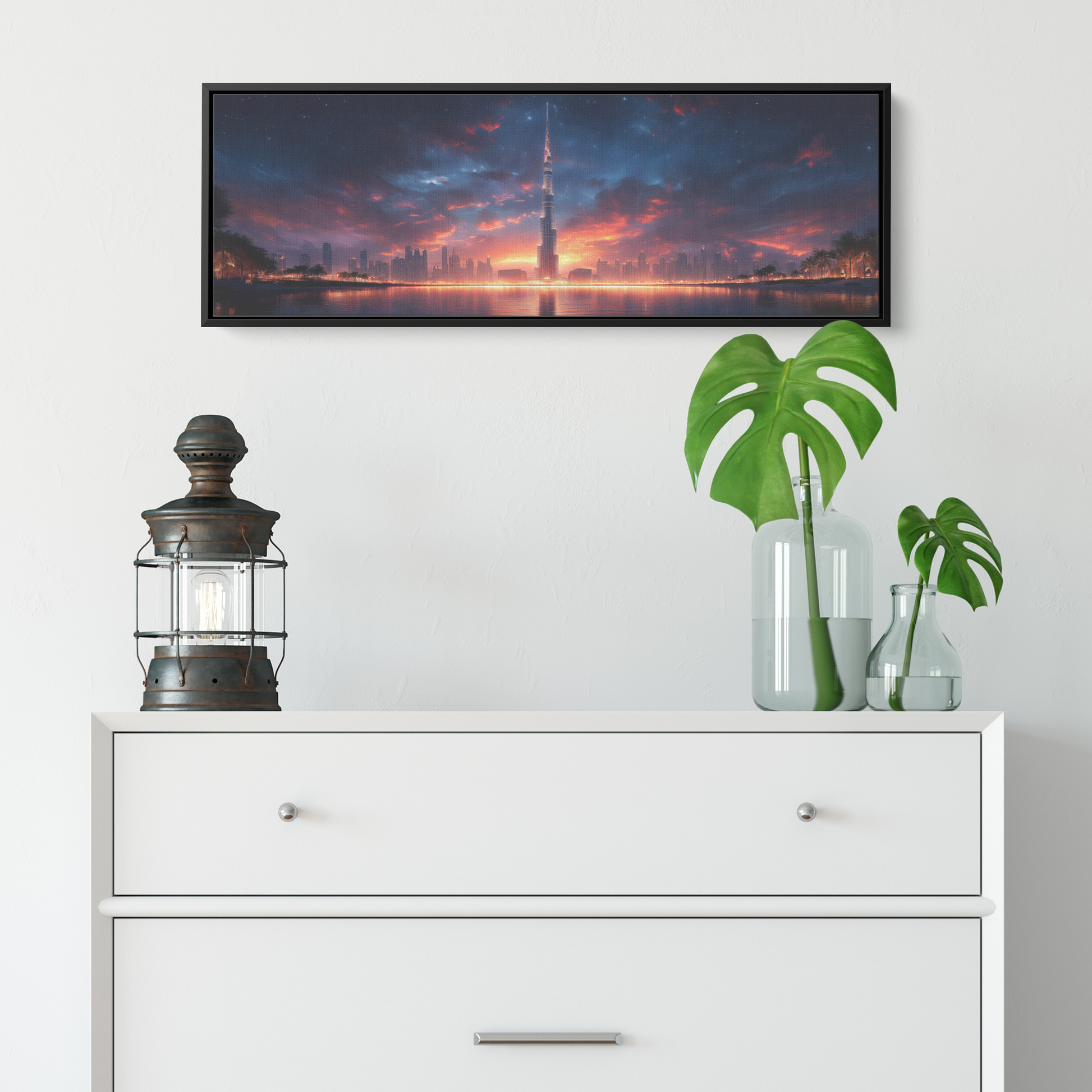 Dazzling_Nighttime_Skyline_of_Dubai_Burj_Framed_Canvas_H_Panoramic_Small_Lifesty_Mockup.png
