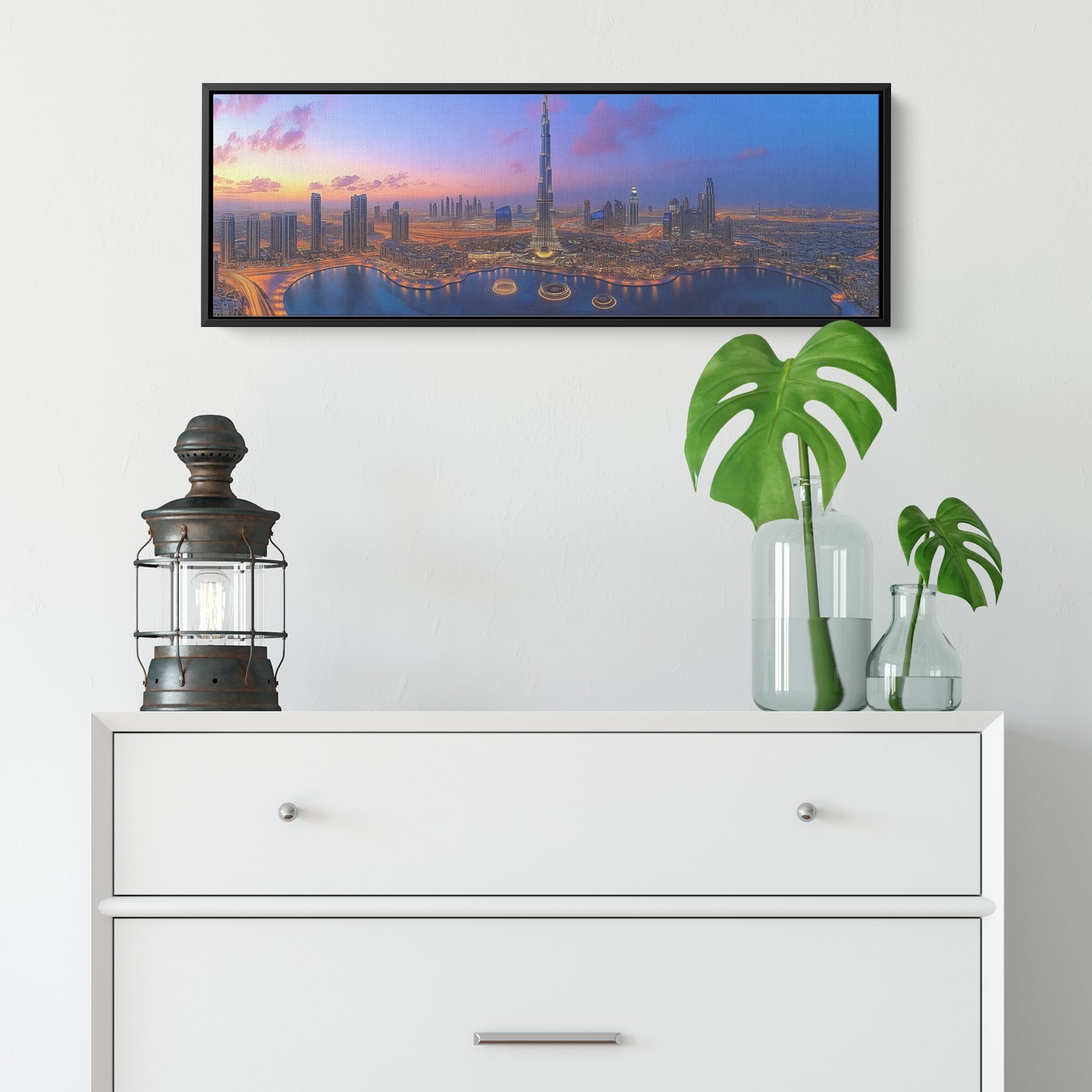 Dazzling_Nighttime_Skyline_of_Dubai_Burj_Framed_Canvas_H_Panoramic_Small_Lifesty_Mockup.png