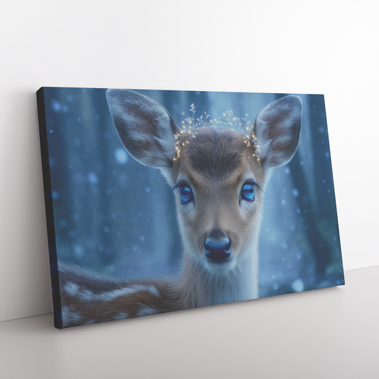 Deer_Standing_in_Glowing_Snowy_Forest_wi_H_Rectangle_Angle_Floor_Mockup.png_15528827