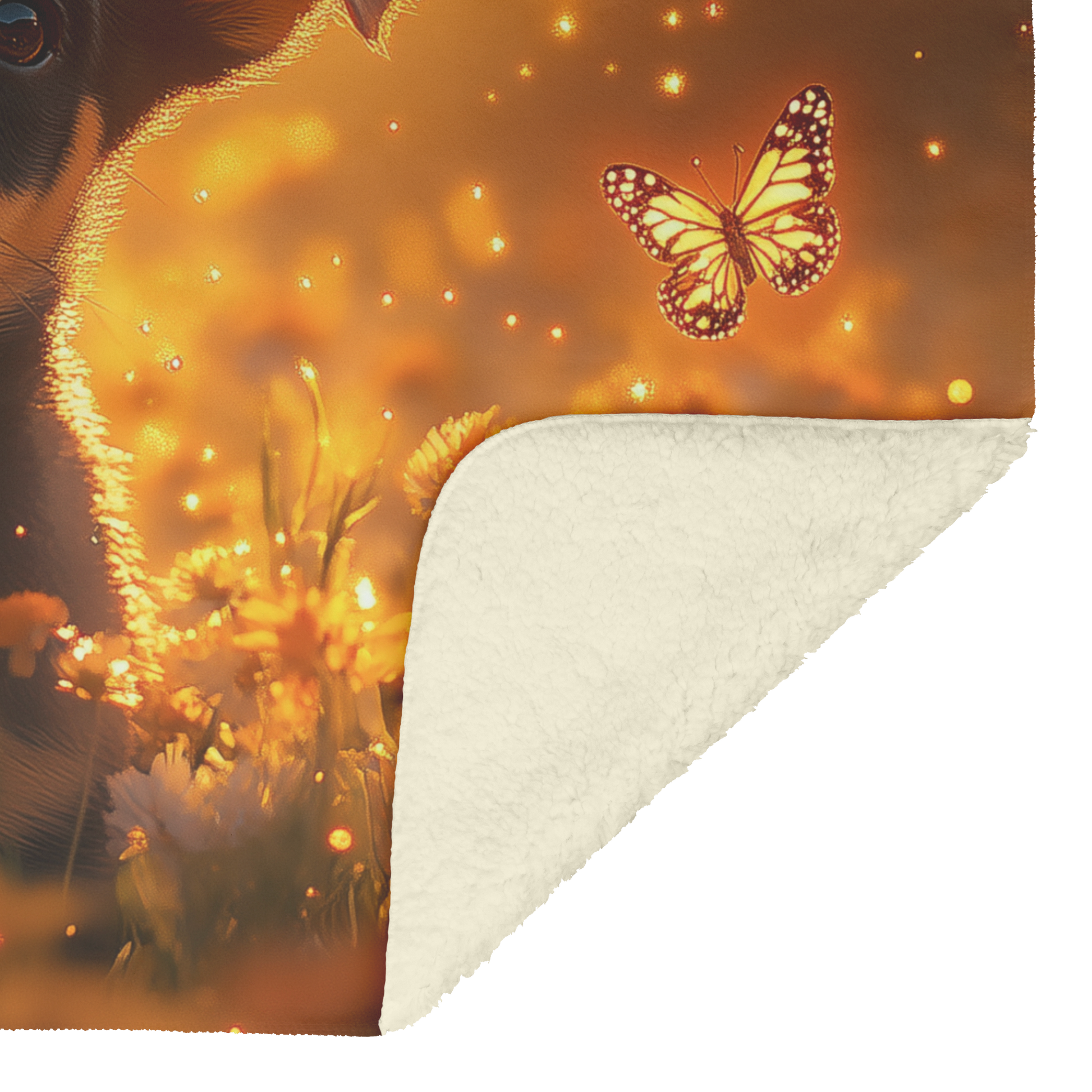 Doberman_Puppy_in_Wildflower_Field_with__H_Blanket_Sherpa_Mockup.png