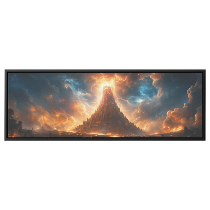 Dramatic_Tower_of_Babel_Reaching_Firmame_Framed_Canvas_H_Panoramic_Main_Mockup.png