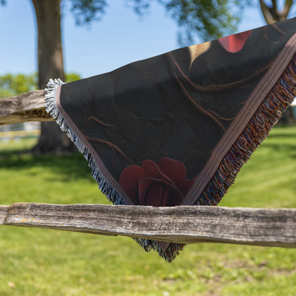Dynamic_Rose_Woven_Throw_Blanket_Radiant_Fence_H_Mockup.png