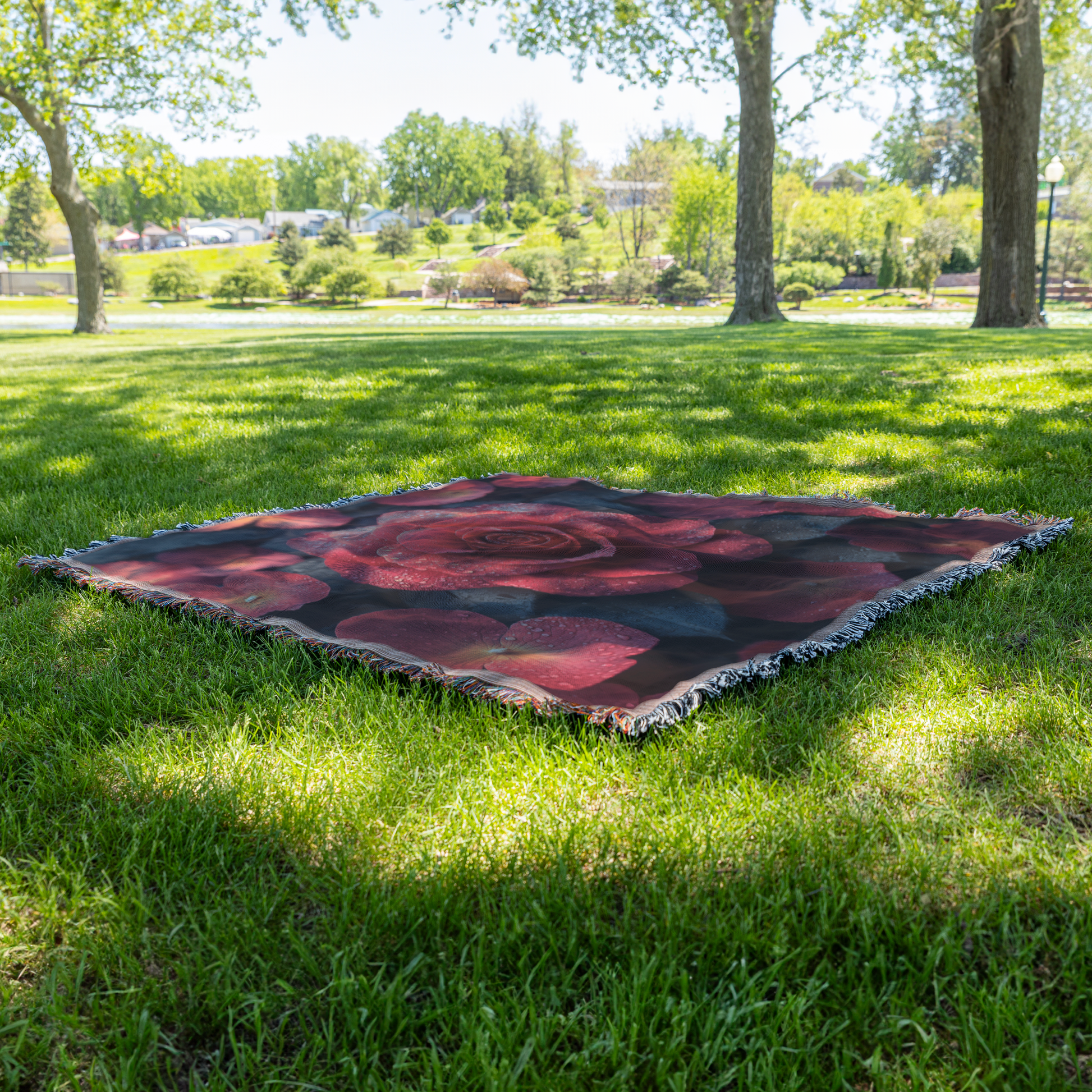 Dynamic_Rose_Woven_Throw_Blanket_Radiant_Grass_H_Mockup.png