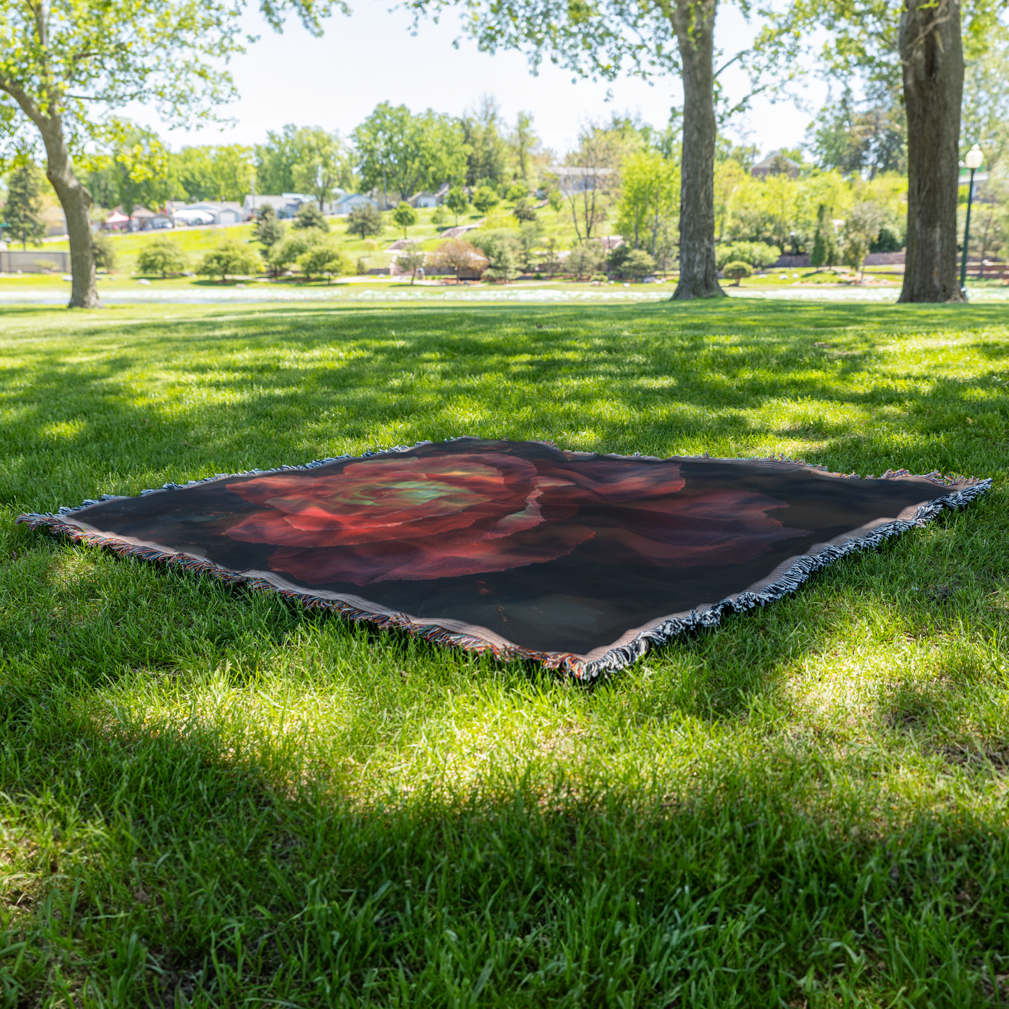 Dynamic_Rose_Woven_Throw_Blanket_Radiant_Grass_H_Mockup.png