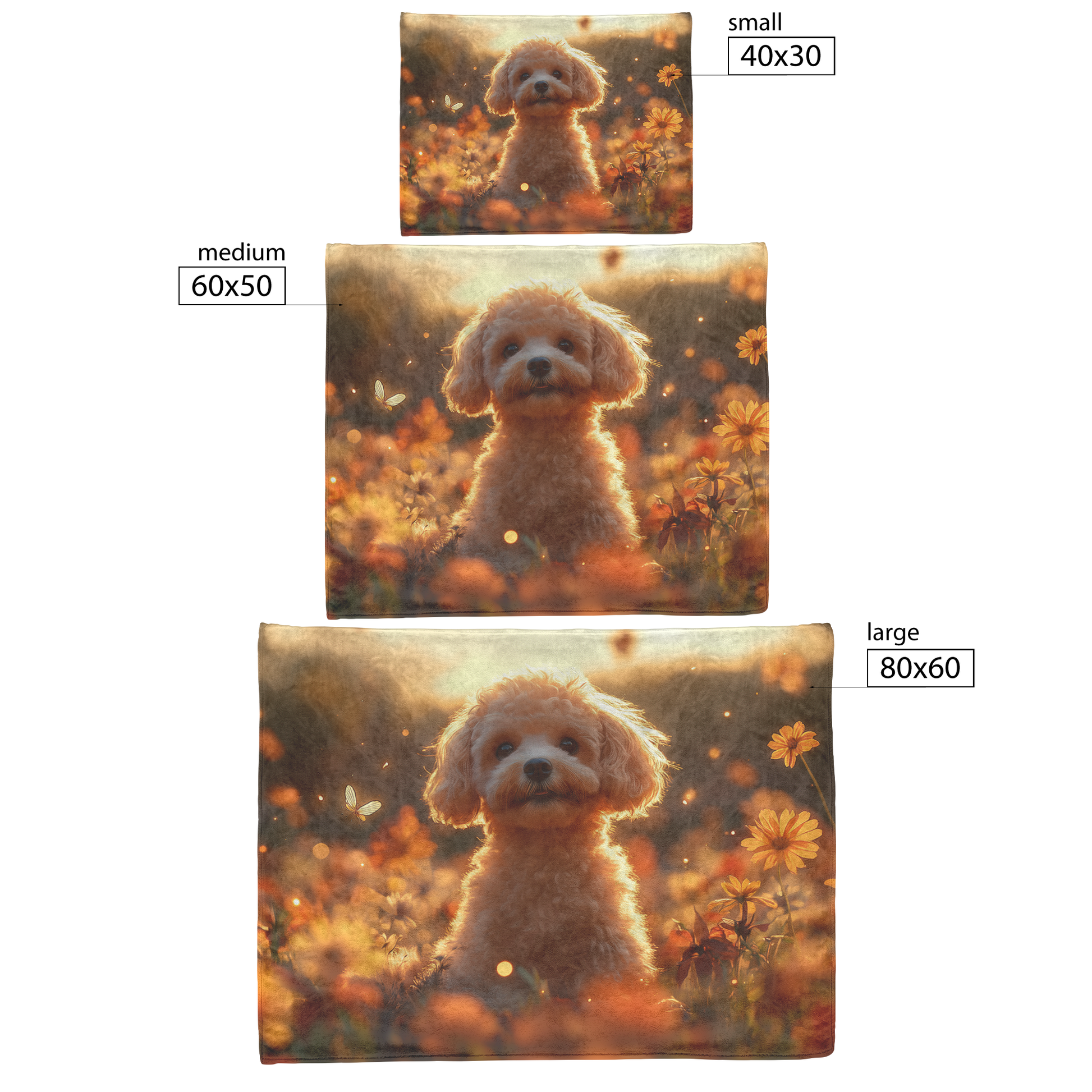 Elegant_Poodle_on_Garden_Path_with_Flowe_H_Blanket_Size_Options_Mockup.png