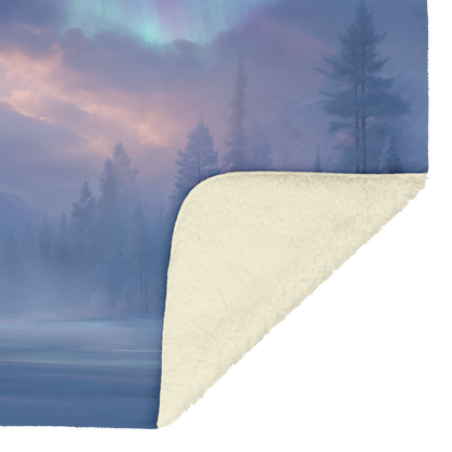 Elephant_With_Glowing_Tribal_Paint_Stand_H_Blanket_Sherpa_Mockup.png