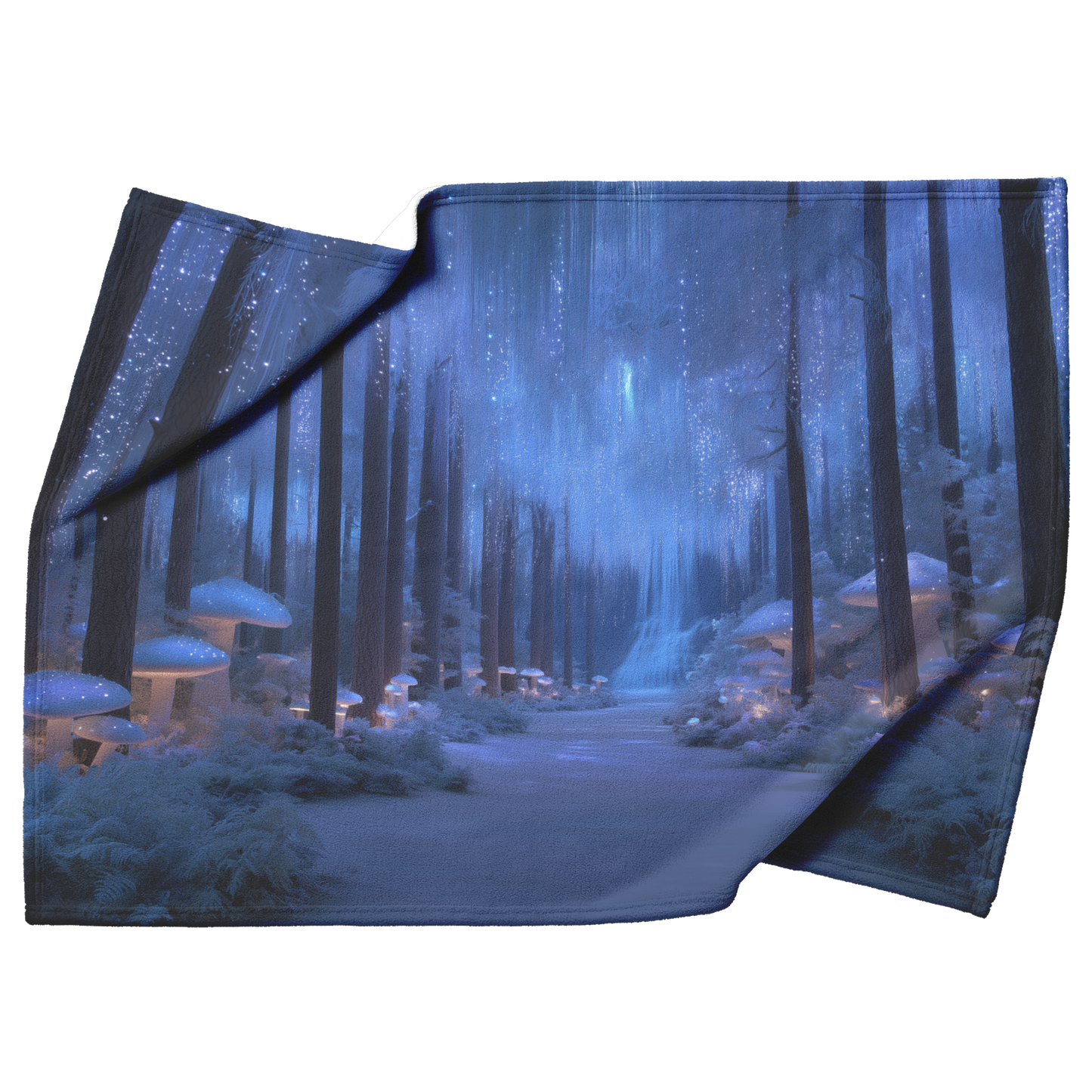 Enchanted_Forest_With_Glowing_Mushrooms__H_Blanket_Top_Bottom_Folds_Mockup.png