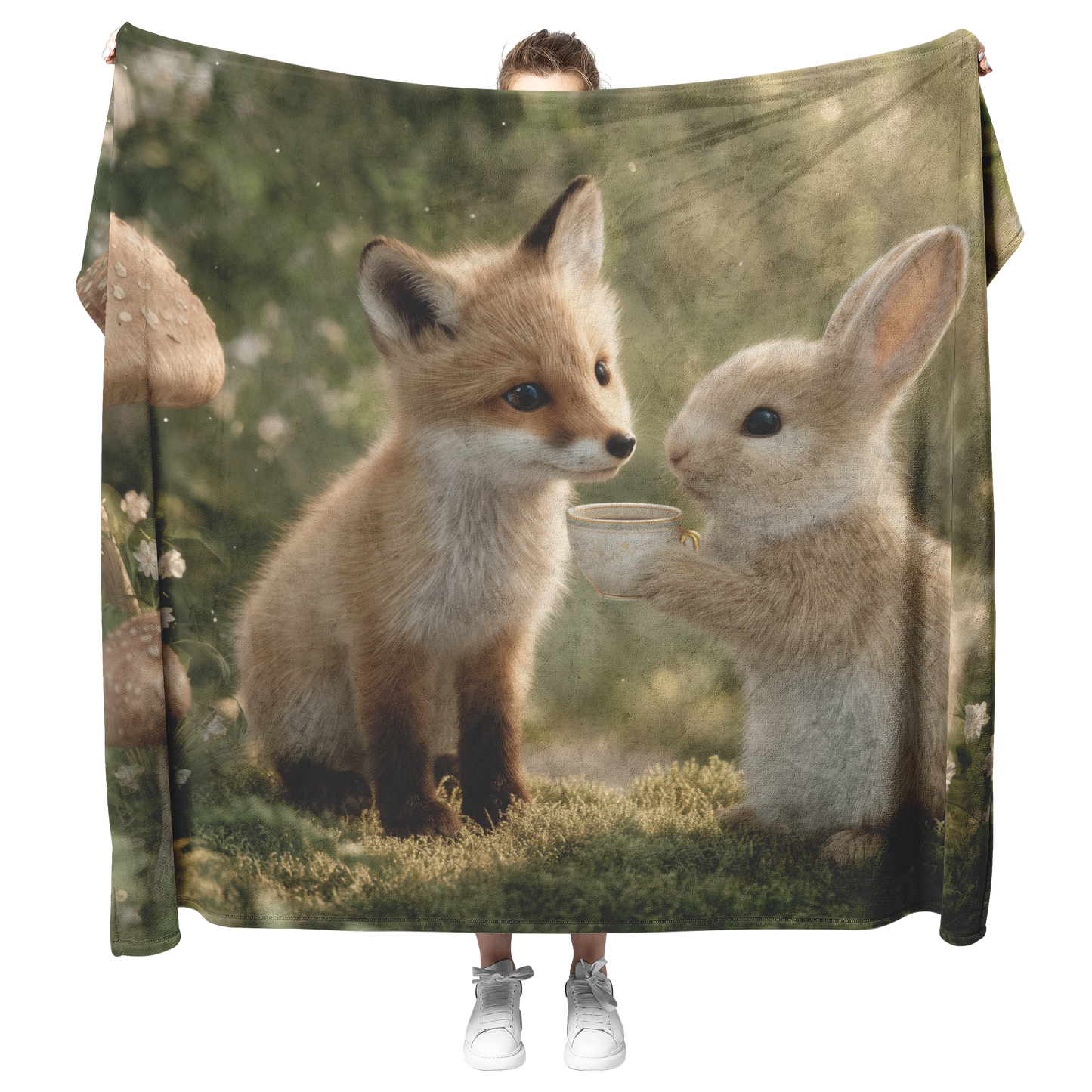 Enchanted_Fox_And_Rabbit_Sharing_Tea_Und_H_Blanket_Model_Mockup.png_15278766