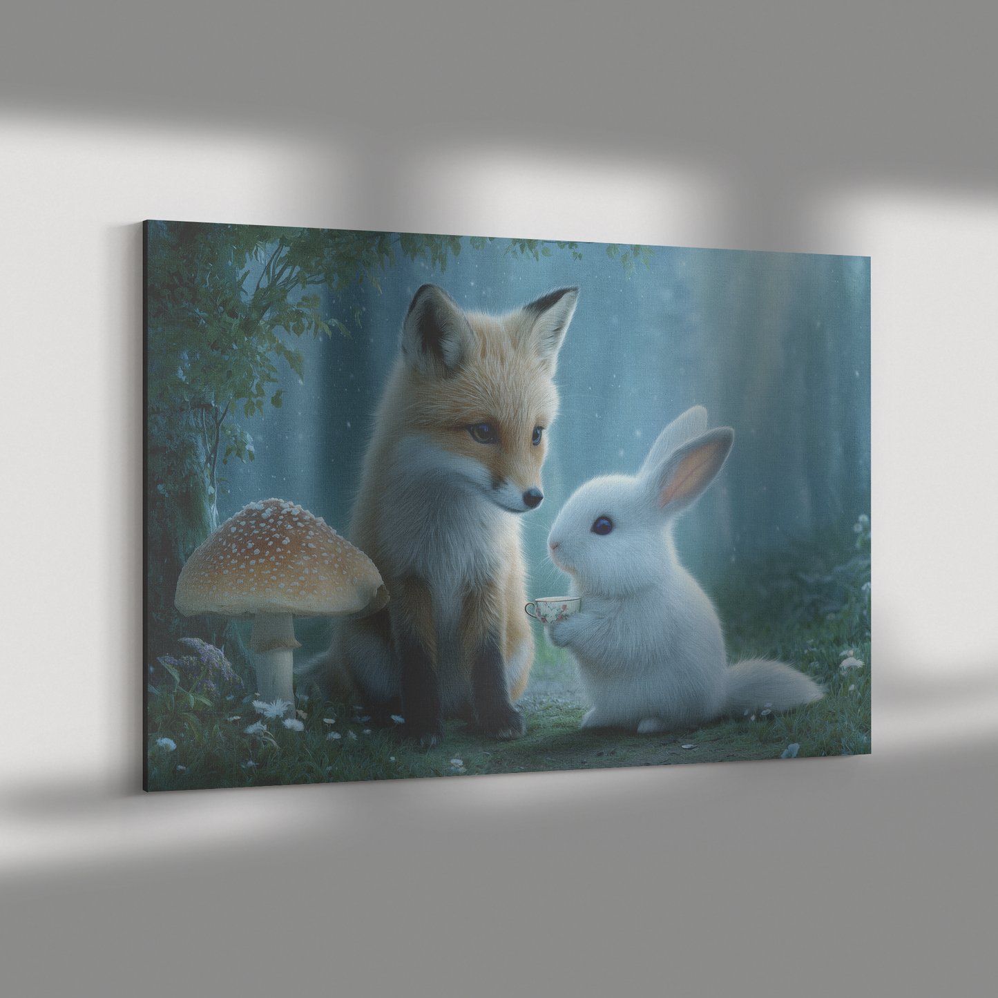 Enchanted_Fox_and_Rabbit_Sharing_Tea_Und_H_Rectangle_Dramatic_Shadow_Mockup.png_15430780