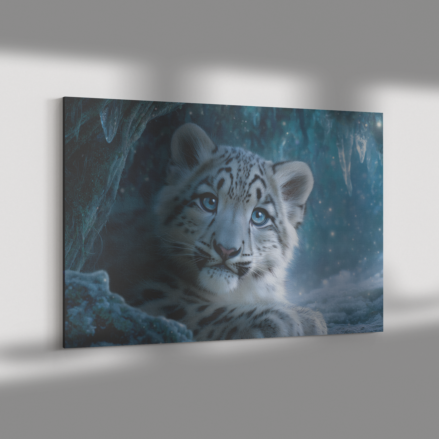 Enchanted_Snow_Leopard_Cub_with_Sparklin_H_Rectangle_Dramatic_Shadow_Mockup.png_15524677