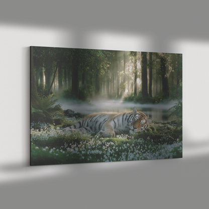 Enchanted_Tiger_Curled_on_Bed_of_Glowing_H_Rectangle_Dramatic_Shadow_Mockup.png_15333118