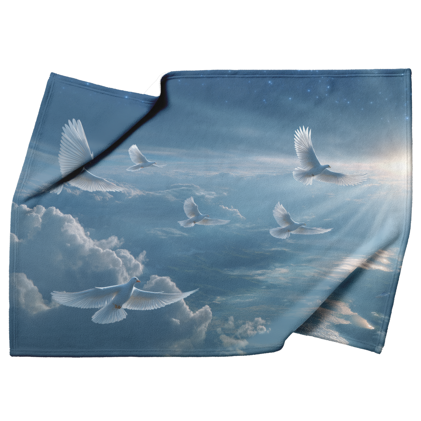 Flock_Of_Angels_With_Shimmering_Wings_Fl_H_Blanket_Top_Bottom_Folds_Mockup.png