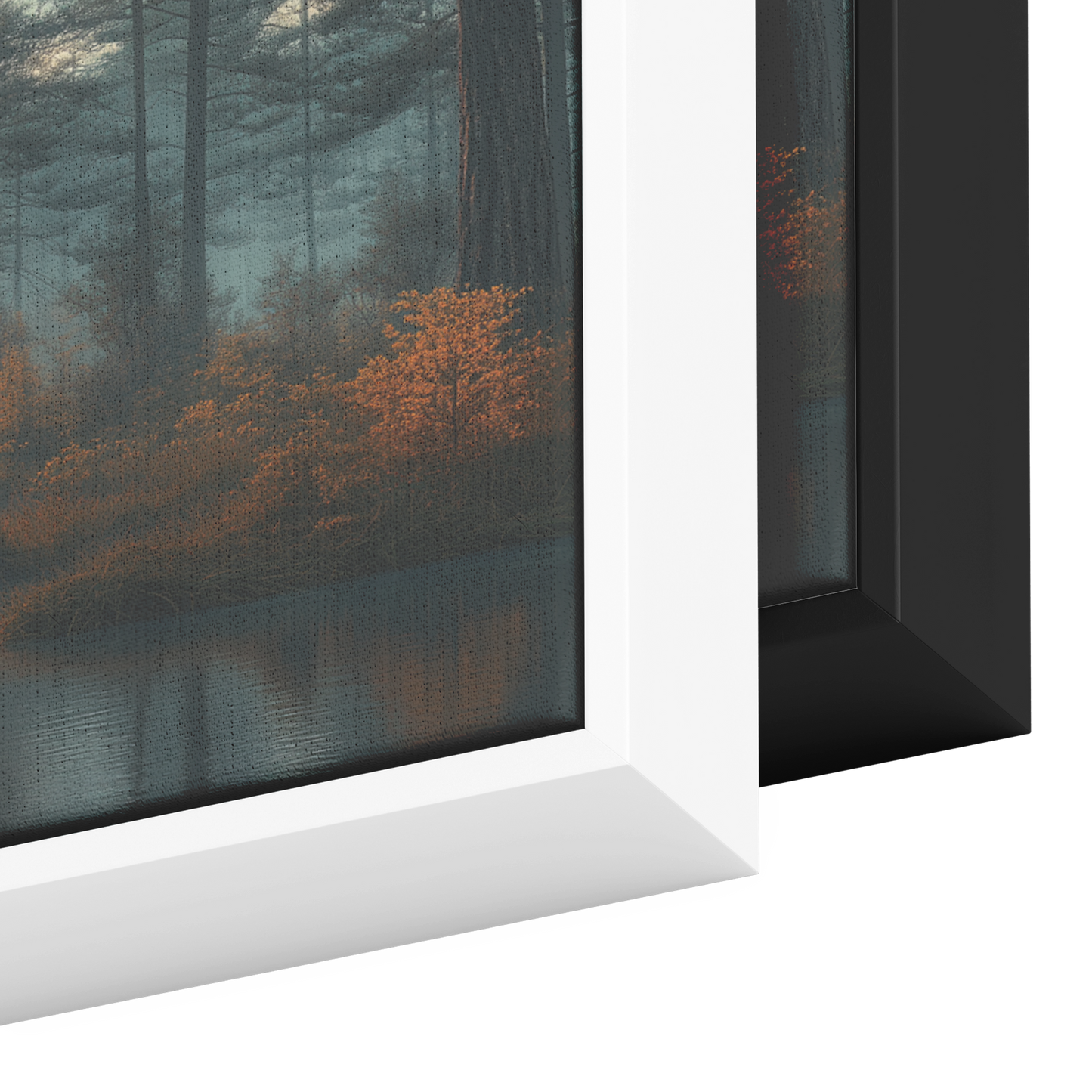 Foggy_Forest_Calm_River_Winding_Through__Framed_Canvas_H_Panoramic_Color_Options_Mockup.png