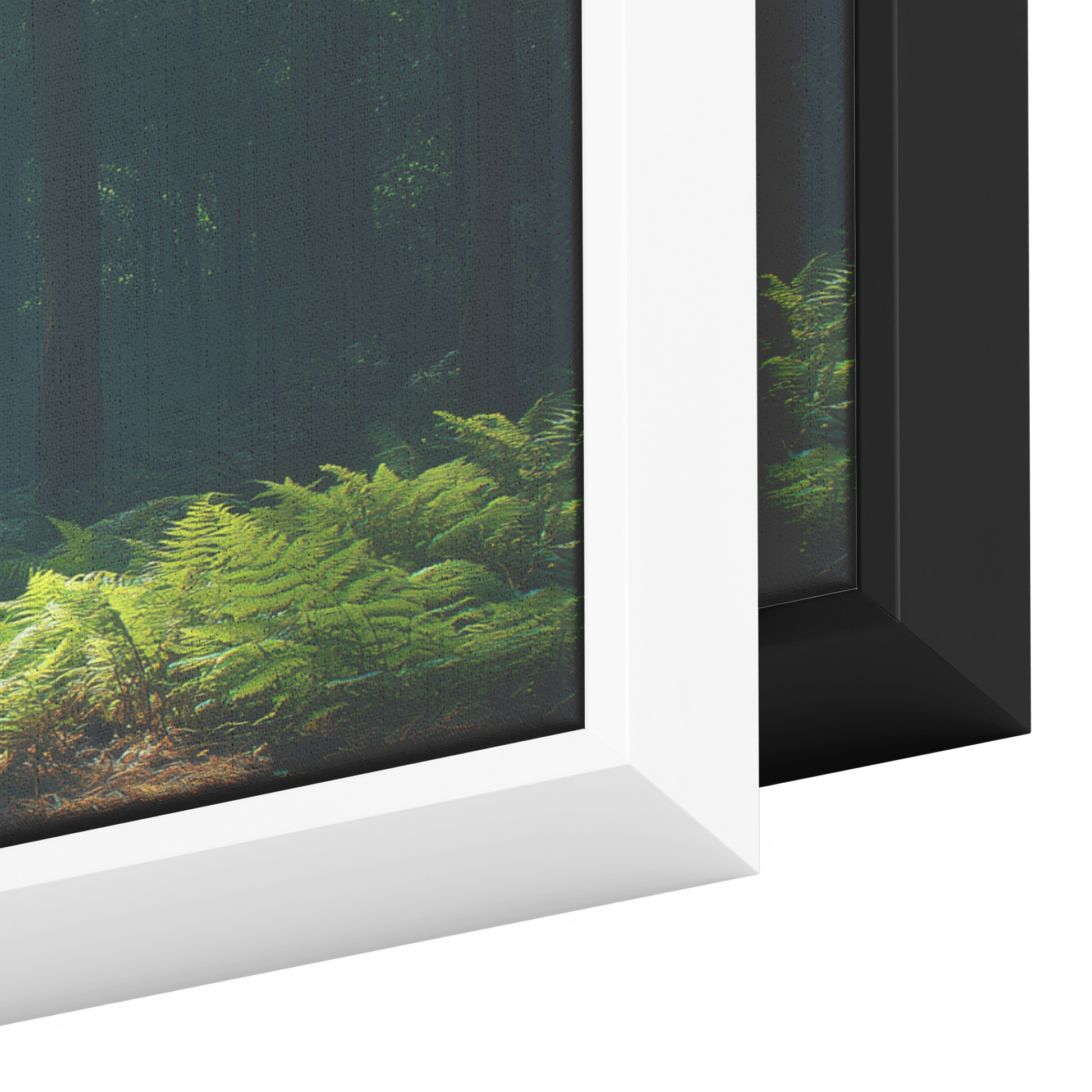Forest_View_Sunlight_Streaming_Thick_Can_Framed_Canvas_H_Panoramic_Color_Options_Mockup.png