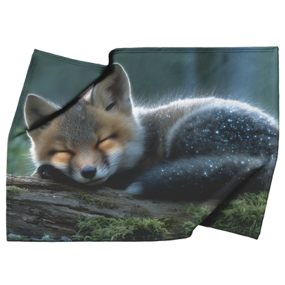 Fox_Cub_With_Glowing_Constellation_Marki_H_Blanket_Top_Bottom_Folds_Mockup.png