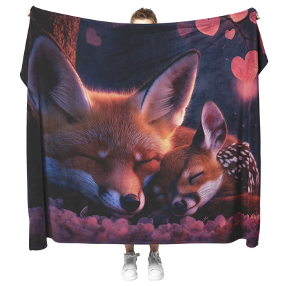 Fox_Cub_and_Baby_Deer_Sherpa_Fleece_Thro_H_Blanket_Model_Mockup.png_15351615